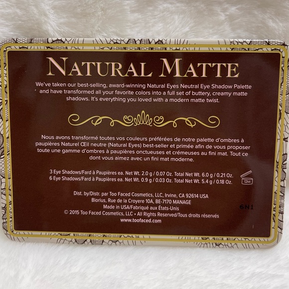 Too Faced Natural Matte Eye Shadow Palette - Picture 5 of 5